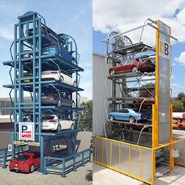 parcare automatizata rotativa